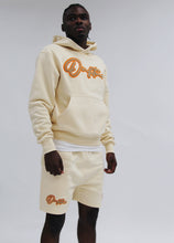 Load image into Gallery viewer, &quot;THE PLANE JANE STAPLE SET SS/ 2024&quot; HOODY AND SHORT SET (CREME/ORANGE)