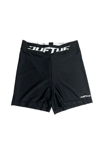 "THE MIA SWIMSUIT" COVER-UP SHORTS (BLACK)