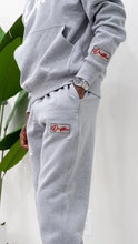 Load image into Gallery viewer, &quot;THE PLANE JANE STAPLE SET FW 25/26&quot; HOODIE (GREY W/ WHITE)