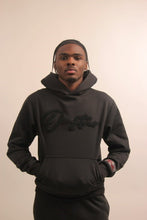 Load image into Gallery viewer, &quot;THE PLANE JANE STAPLE SET FW 23/24&quot; HOODY SET (BLACK W/ BLACK)