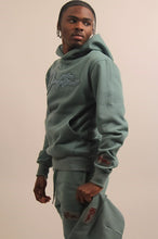 Load image into Gallery viewer, &quot;THE PLANE JANE STAPLE FULLZIP SET FW 23/24&quot; HOODY SET (MOSS W/ MOSS)