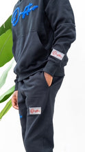 Load image into Gallery viewer, &quot;THE PLANE JANE STAPLE SET FW 25/26&quot; HOODIE (BLACK W/ ROYAL)