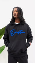 Load image into Gallery viewer, &quot;THE PLANE JANE STAPLE SET FW 25/26&quot; HOODIE (BLACK W/ ROYAL)