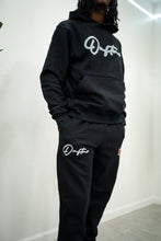 Load image into Gallery viewer, &quot;THE PLANE JANE STAPLE SET FW 25/26&quot; HOODIE (BLACK W/ CHARCOAL)