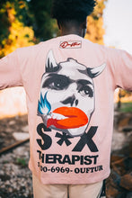 Load image into Gallery viewer, &quot;LIVE LIFE COLLECTION&quot; S*X THERAPIST - (OVERSIZED PINKWASH W/ MULTI)