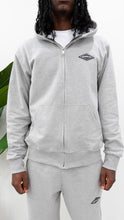 Load image into Gallery viewer, &quot;MENS&#39;S DIAMOND CLASSIC&quot; JOGGER SET (ALL GREY W/ BLACK PATCH)