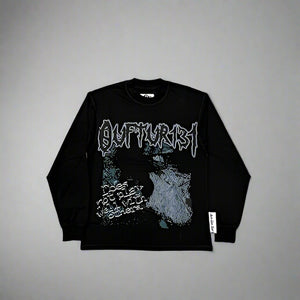 "131" LONGSLEEVE TEE (BLACK T-SHIRT W/ MULTI)