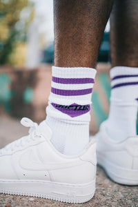 "OUFTUR DIAMOND LOGO SOCKS”