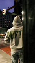 Load image into Gallery viewer, &quot;COLLEGE SET&quot; HOODIE W/ SHORTS (FORREST W/ GREY)