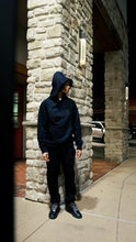 Load image into Gallery viewer, THE &quot;PLANE JANE STAPLE SET&quot; TWO TONE HOODY SET (BLACK W/ BLACK)