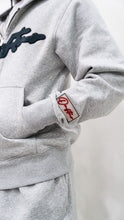 Load image into Gallery viewer, &quot;THE PLANE JANE STAPLE SET FW 25/26&quot; FULLZIP HOODIE SET (GREY W/CHARCOAL &amp; BLACK)