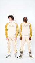 Load image into Gallery viewer, &quot;THE PLANE JANE STAPLE SET FW 24/25&quot; HOODIE SET (CREAM W/ KHAKI)