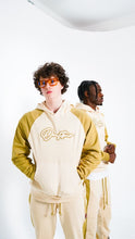 Load image into Gallery viewer, &quot;THE PLANE JANE STAPLE SET FW 24/25&quot; HOODIE SET (CREAM W/ KHAKI)