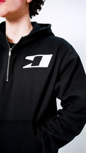 "THE BIG O" HOODIE SET (BLACK W/ WHITE)