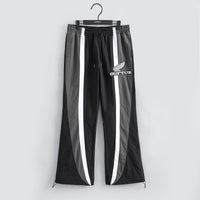 "RICK FLARES 2" NYLON PANT W/ SLIGHT FLARE ( BLACK/GREY/WHITE)