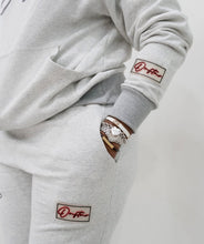 Load image into Gallery viewer, &quot;THE PLANE JANE STAPLE SET FW 25/26&quot; HOODIE (LIGHT GREY /W WHITE)