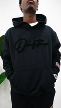 Load image into Gallery viewer, "THE PLANE JANE STAPLE SET FW 25/26" HOODIE (BLACK W/ BLACK)