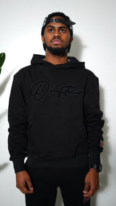 "THE PLANE JANE STAPLE SET FW 25/26" HOODIE (BLACK W/ BLACK)