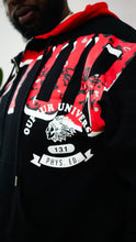 Load image into Gallery viewer, &quot;THE COLLEGIATE CLASSIC&quot; HOODIE SET (RED W/ BLACK)