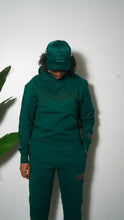 Load image into Gallery viewer, &quot;THE PLANE JANE STAPLE SET FW 24/25&quot; HOODIE SET (DARK GREEN)