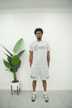 Load image into Gallery viewer, "THE PLANE JANE STAPLE SUMMER by 26" SHORT SET (GREY W/GREY)