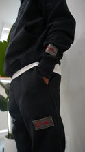 Load image into Gallery viewer, &quot;THE PLANE JANE STAPLE SPRING 25&quot; HOODIE SET (BLACK W/ BLACK &amp; WHITE)