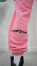Load image into Gallery viewer, &quot;SOUL SNATCHER&quot; BAGGY GRAPHIC SWEATS (PINK W/ MULTI)