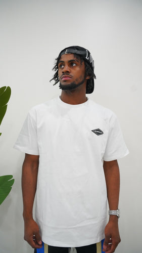 “DIAMOND LOGO” CLASSIC T-SHIRT (WHITE)