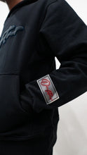 Load image into Gallery viewer, &quot;THE PLANE JANE STAPLE SET FW 25/26&quot; HOODIE (BLACK W/ NAVY)