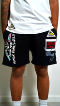 Load image into Gallery viewer, &quot;OUFTUR WAS HERE&quot; LONGSLEEVE TEE W/ SHORTS ( WHITE TEEW/ GREY SHORTS) (Copy)