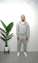 Load image into Gallery viewer, &quot;DIAMOND CLASSIC&quot;  JOGGER SET (ALL GREY W/ BLACK PATCH)