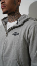 Load image into Gallery viewer, &quot;DIAMOND CLASSIC&quot;  JOGGER SET (ALL GREY W/ BLACK PATCH)