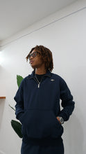 Load image into Gallery viewer, &quot;THE PLANE JANE STAPLE QUARTERZIP SET FW 25/26&quot;(NAVY W/ METAL PATCH)