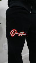 Load image into Gallery viewer, "THE PLANE JANE STAPLE SET FW 25/26" FULLZIP HOODIE (BLACK W/ WHITE &amp; RED)
