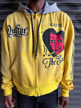 Load image into Gallery viewer, "WAIT TIL THE END" HOODIE SET (YELLO W/ GREY)