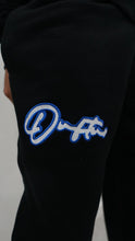 Load image into Gallery viewer, "THE PLANE JANE STAPLE SET FW 25/26" FULLZIP HOODIE (BLACK W/ WHITE &amp; ROYAL)