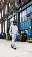 Load image into Gallery viewer, &quot;THE PLANE JANE STAPLE SET FW 25/26&quot; HOODIE SET (GREY W/ WHITE &amp; BLACK)