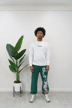 Load image into Gallery viewer, "THE TUR SWEATS" SWEATPANTS (FORREST W/ GREY/RED/WHITE)