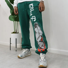 Load image into Gallery viewer, "THE TUR SWEATS" SWEATPANTS (FORREST W/ GREY/RED/WHITE)