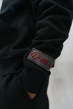 Load image into Gallery viewer, "THE PLANE JANE STAPLE SET FW 25/26" PULLOVER  HOODIE SET (BLACK W/ BLACK)