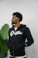 Load image into Gallery viewer, "THE PLANE JANE STAPLE SET SPRING 26" FULLZIP HOODIE (BLACK W/ WHITE/BLK &amp; WHITE)