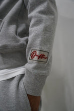 Load image into Gallery viewer, "THE PLANE JANE STAPLE SET SPRING 26" FULLZIP HOODIE (CHARCOAL W/ GREY &amp; BLACK)