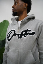 Load image into Gallery viewer, "THE PLANE JANE STAPLE SET SPRING 26" FULLZIP HOODIE (CHARCOAL W/ GREY &amp; BLACK)