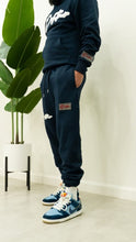 Load image into Gallery viewer, &quot;THE PLANE JANE STAPLE SET FW 25/26&quot; HOODIE (NAVY W/ WHITE)