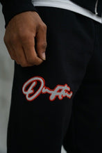 Load image into Gallery viewer, "THE PLANE JANE STAPLE SET SPRING 26" FULLZIP HOODIE (BLACK W/GREY &amp; RED)