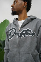 Load image into Gallery viewer, "THE PLANE JANE STAPLE SET SPRING 26" FULLZIP HOODIE (LIGHT GREY W/ GREY &amp; CHARCOAL)