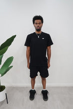 Load image into Gallery viewer, "DIAMOND LUX" 6" SHORT SET (BLACK W/ METAL PATCH)