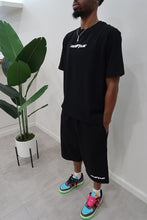 Load image into Gallery viewer, "M &amp; T SET SUMMER 26" 12" SHORT SET (BLACK W/ WHITE)