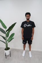 Load image into Gallery viewer, "THE PLANE JANE STAPLE SUMMER 26" SHORT SET (BLACK W/ GREY)