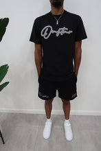 Load image into Gallery viewer, "THE PLANE JANE STAPLE SUMMER 26" SHORT SET (BLACK W/ GREY)